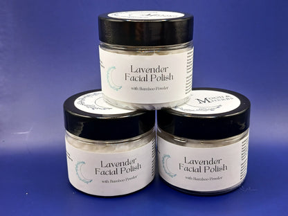 Lavender Facial Polish - Bamboo Powder