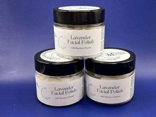 Lavender Facial Polish - Bamboo Powder