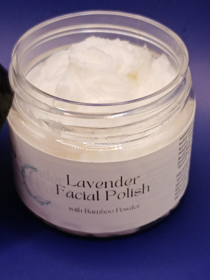 Lavender Facial Polish - Bamboo Powder