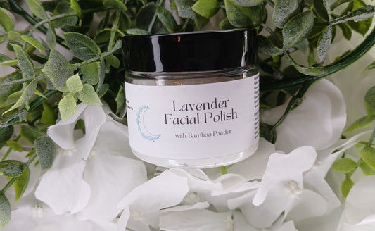Lavender Facial Polish - Bamboo Powder